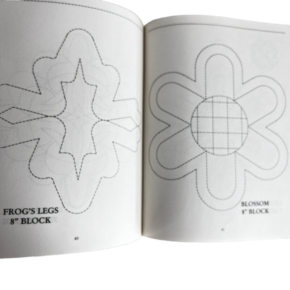 Quilting Designs From Grandmas Attic Book Softcover Chandler Donahue 1994 VTG - Picture 5 of 8